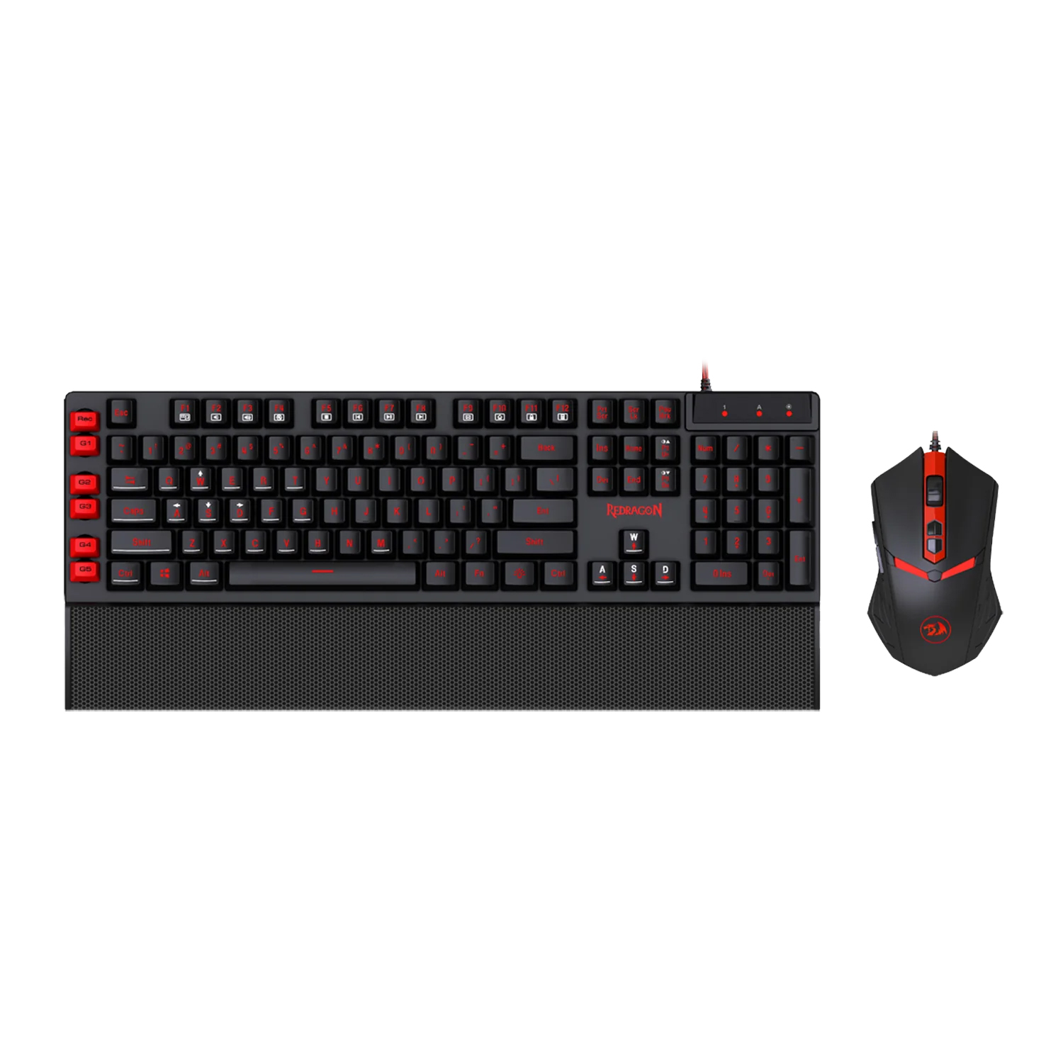 Gaming Keyboard E Yooso - Набор игровой клавиатуры и мыши Redragon