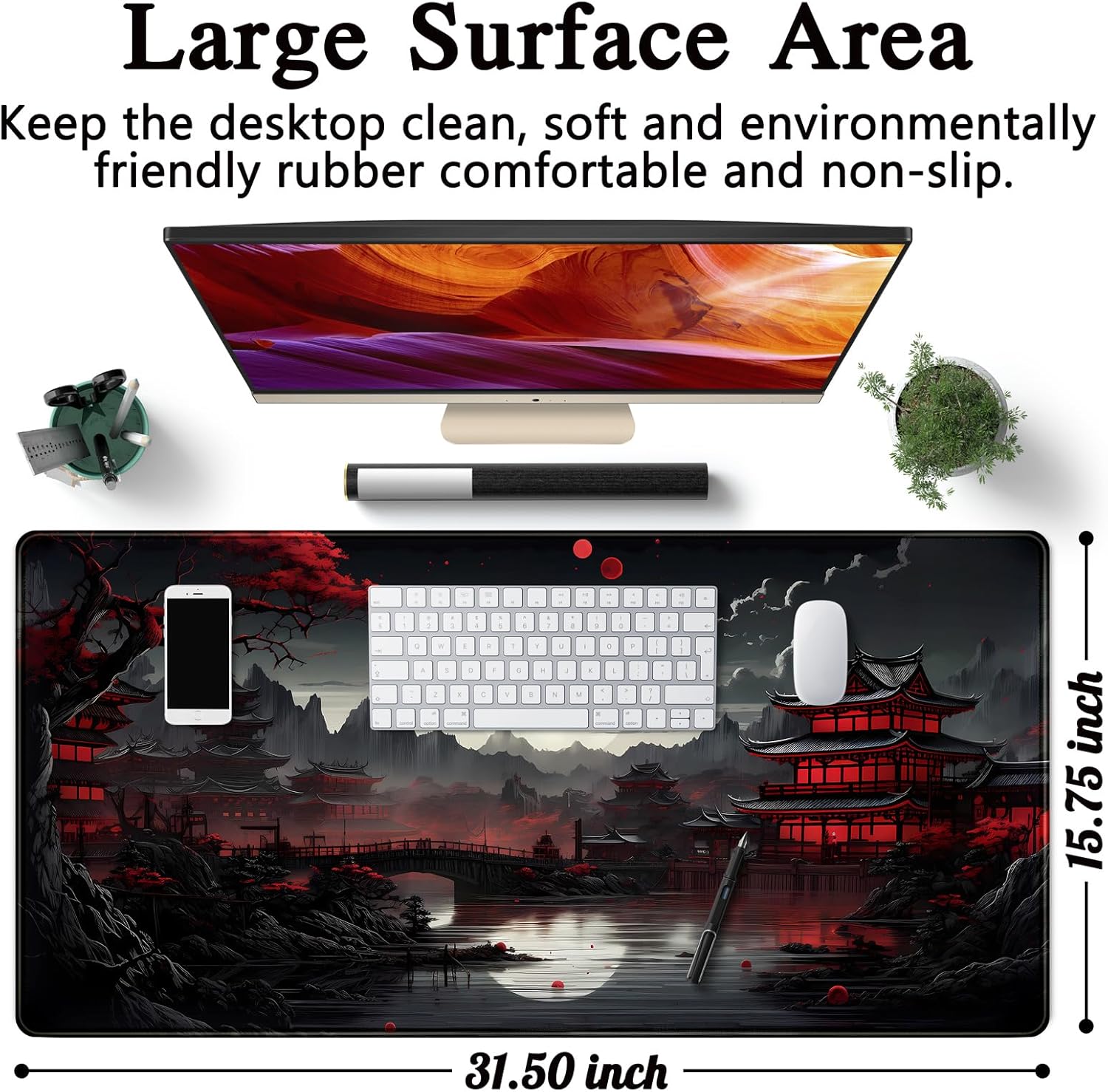 Японский настольный коврик Riv – обзор и цена Gaming Keyboard And Mouse