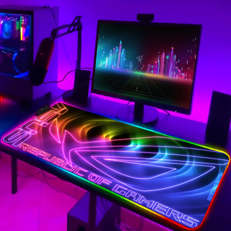 RGB коврик для мыши Cool ROG к – обзор и цена Gaming Keyboard No Rgb