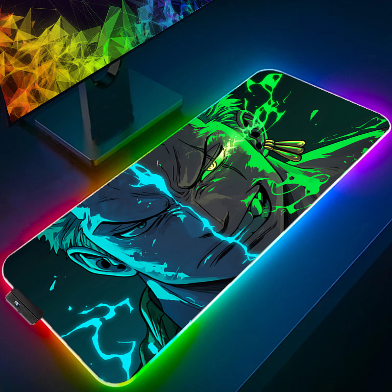 ONE PIECE Zoro коврик для мыши – обзор и цена Gaming Keyboard En Mouse
