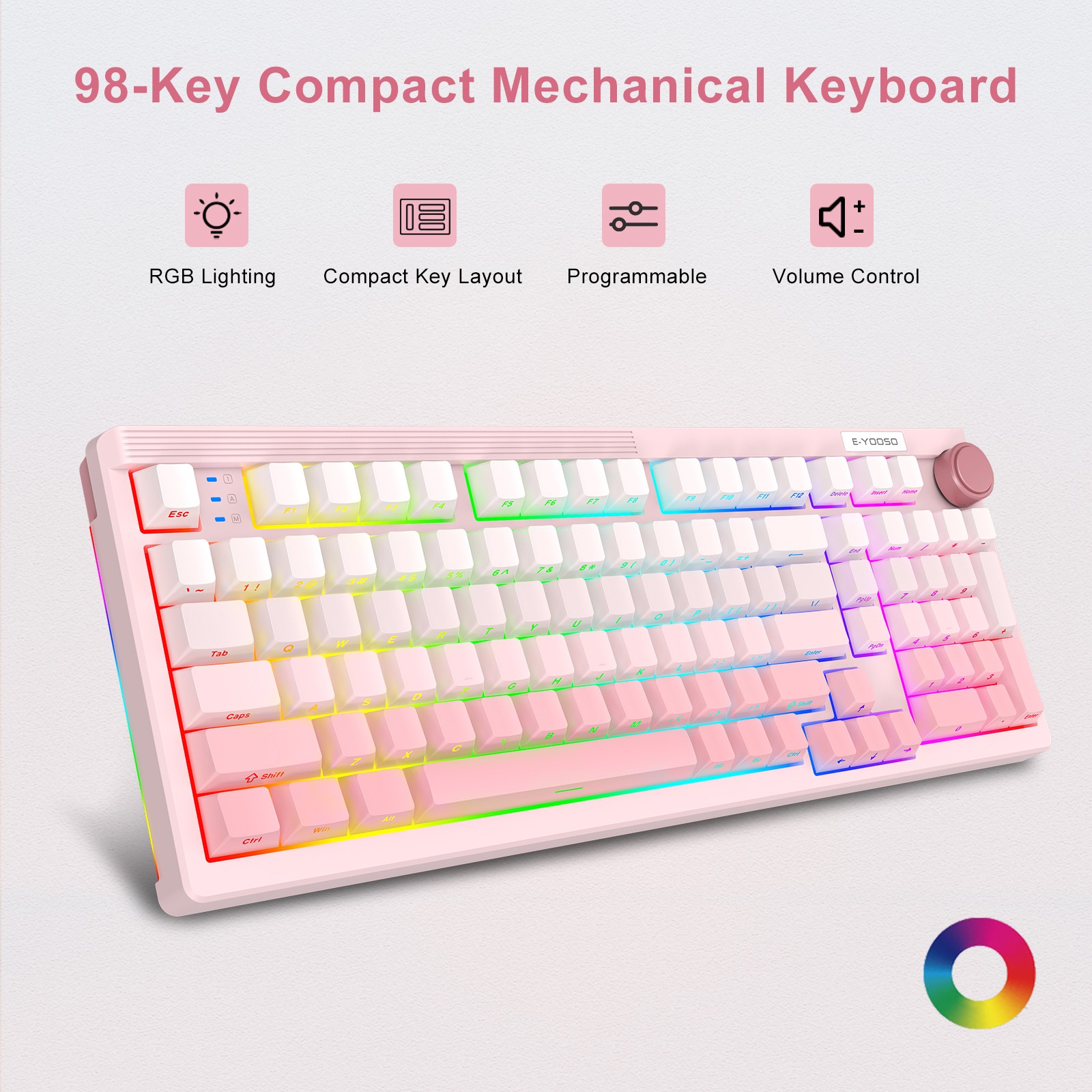 Механическая клавиатура E-YOOS – обзор и цена Gaming Keyboard E Yooso