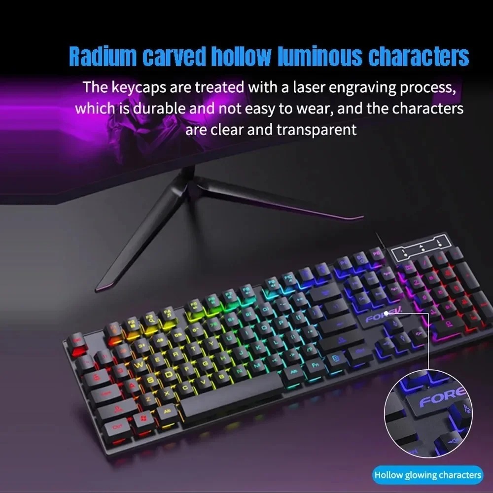 Механическая клавиатура Kebidu – обзор и цена Gaming Keyboard Budget